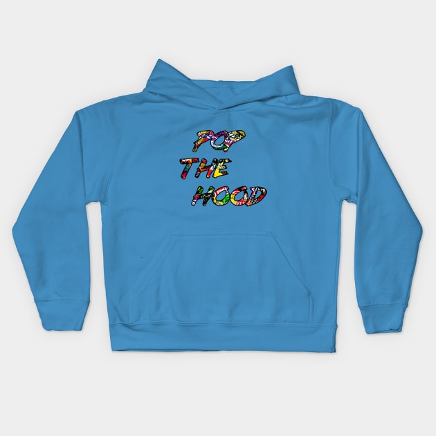 Pop The Hood Kids Hoodie by baaldips